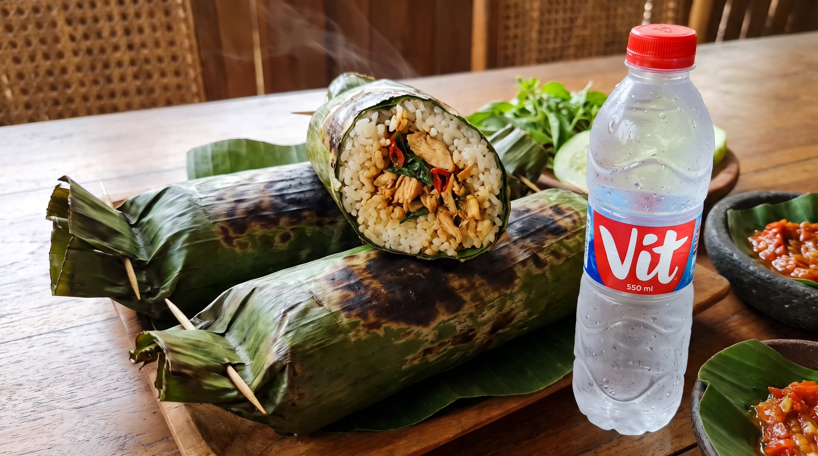 Nasi Bakar Paket Air